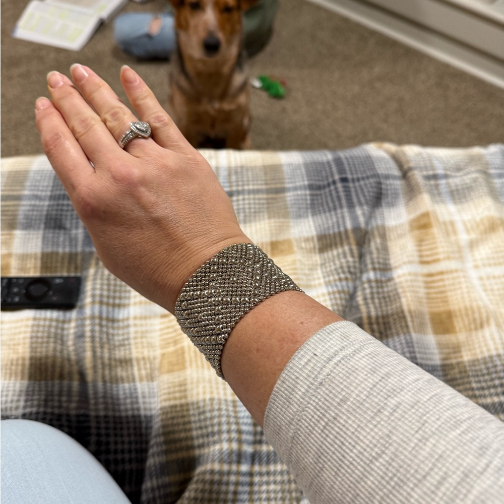 Sergio G. Liquid Metal Bracelet
